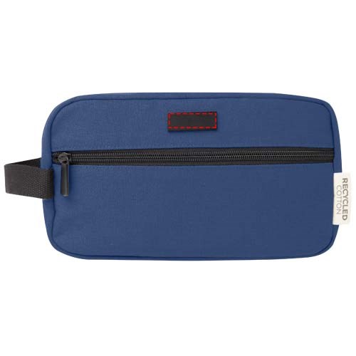 Joey Kosmetiktasche aus GRS recyceltem Canvas 3,5 L navy