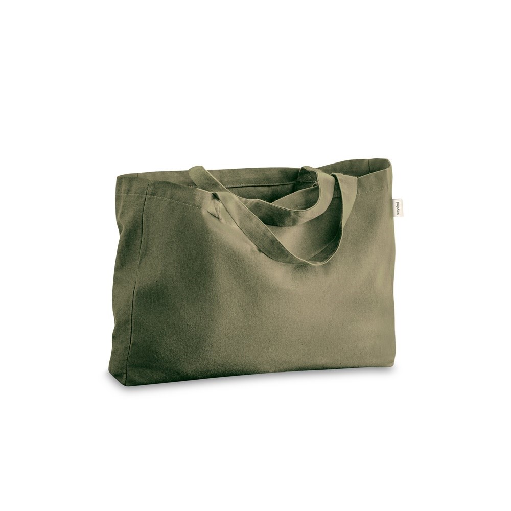 CAMDEN Sac en coton et en coton recyclé (280 g/m²) vert foncé