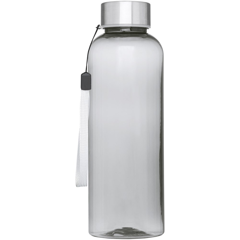 Trinkflasche Recycle schwarz transparent