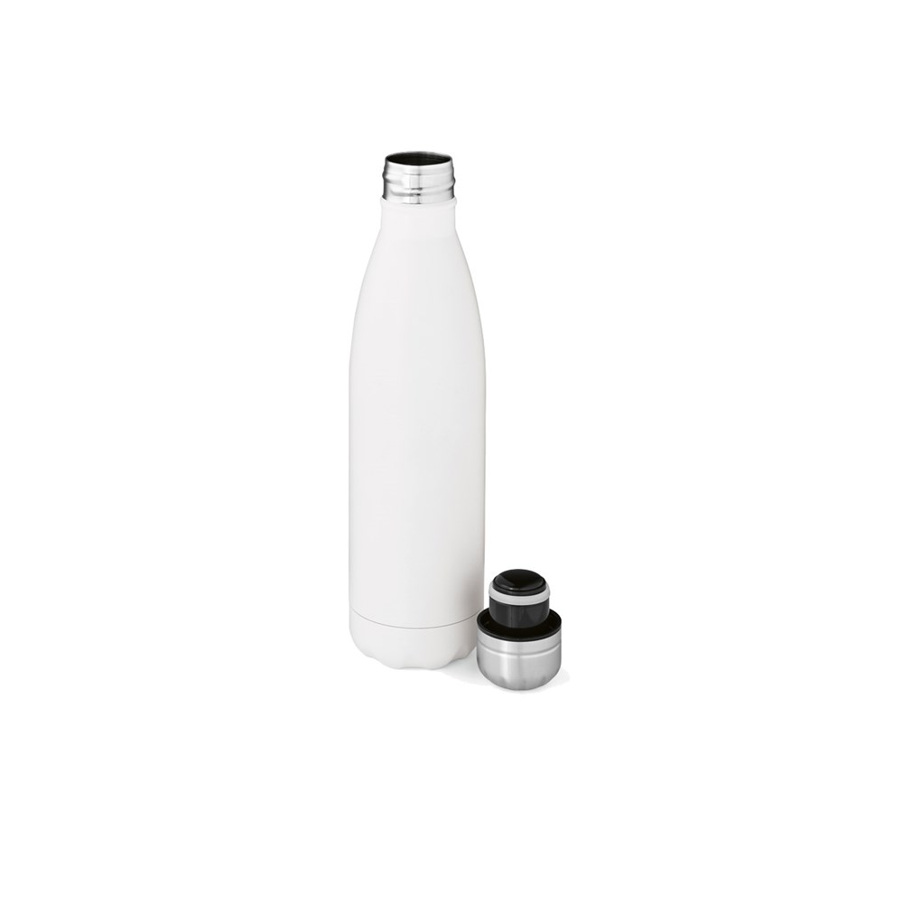 Isolierflasche 500 ml Säntis weiss