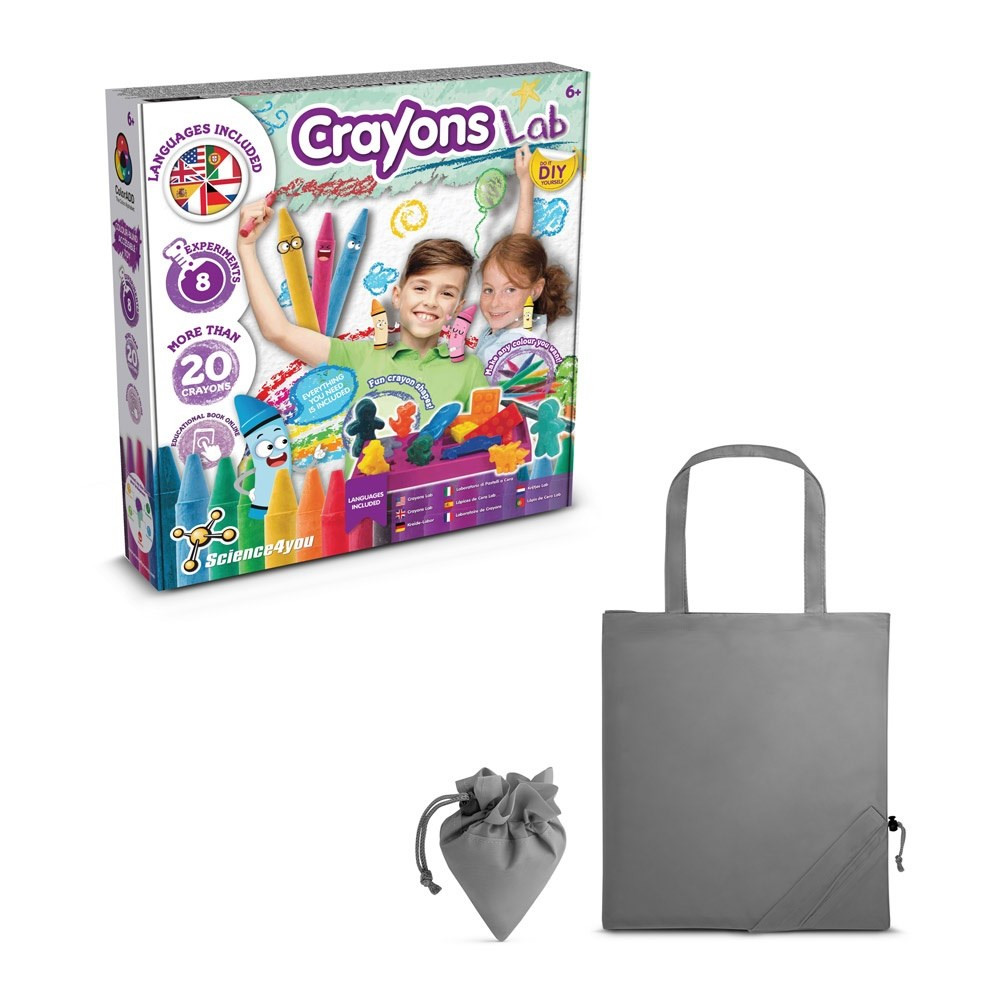 Crayon Factory Kit II. Lernspiel lieferung inklusive einer faltbaren geschenktasche aus 190T