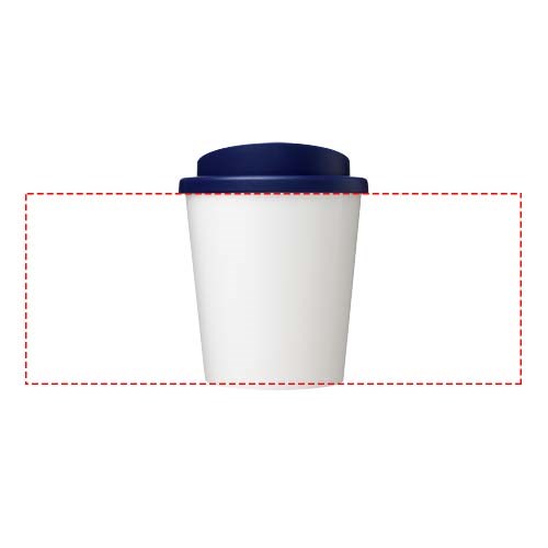 Gobelet avec isolation Brite-Americano Espresso Eco de 250 ml bleu