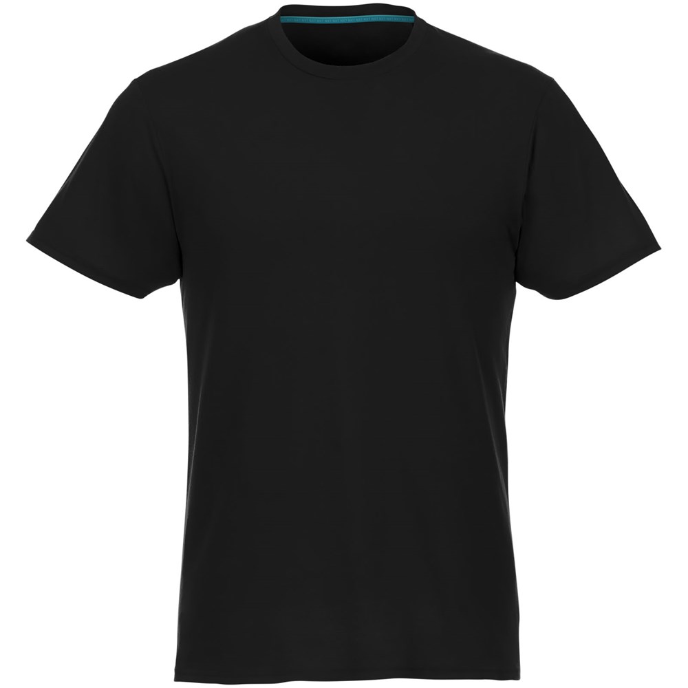 T-shirt recyclé manches courtes homme Jade Noir