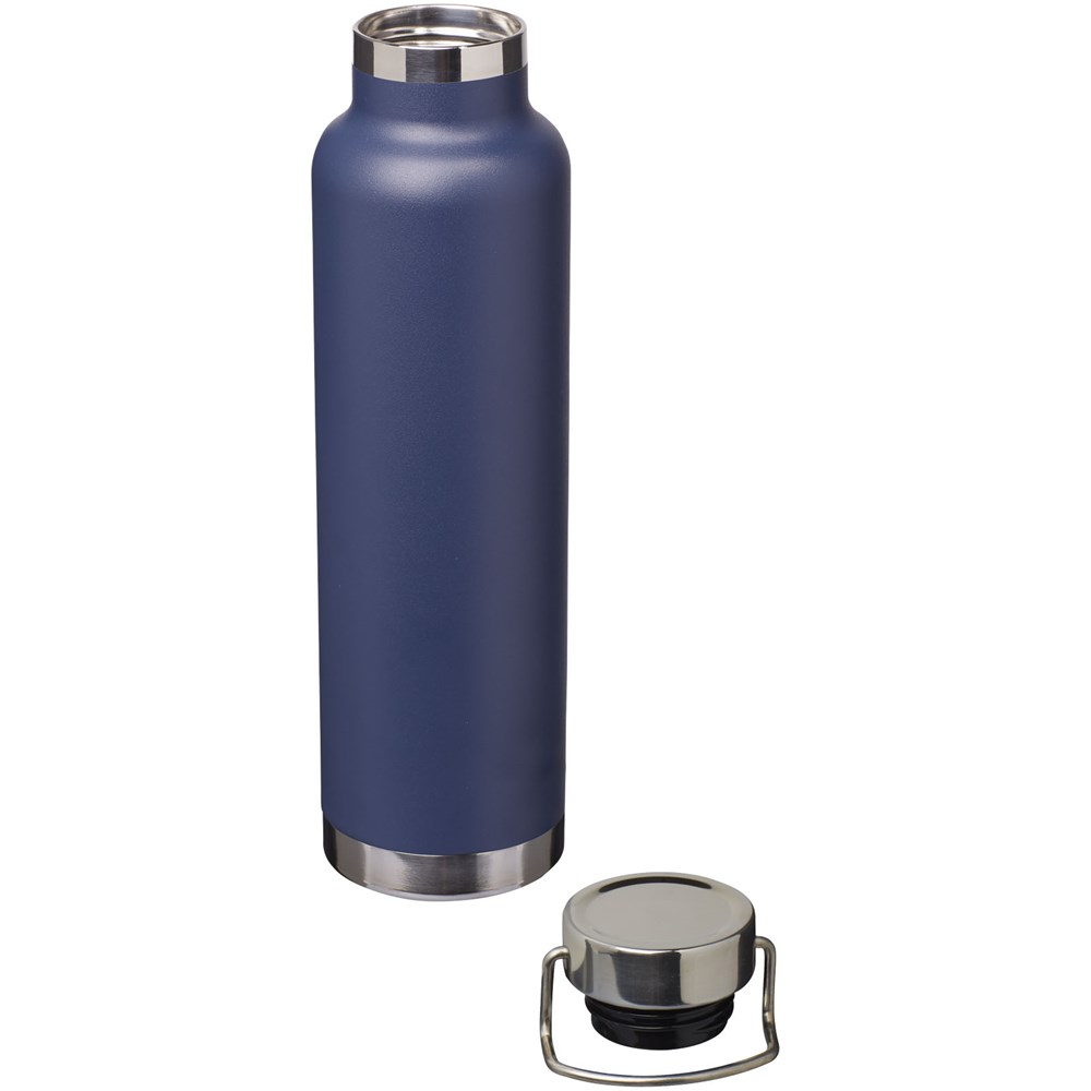 Thor 650 ml Kupfer-Vakuum Isoliersportflasche navy