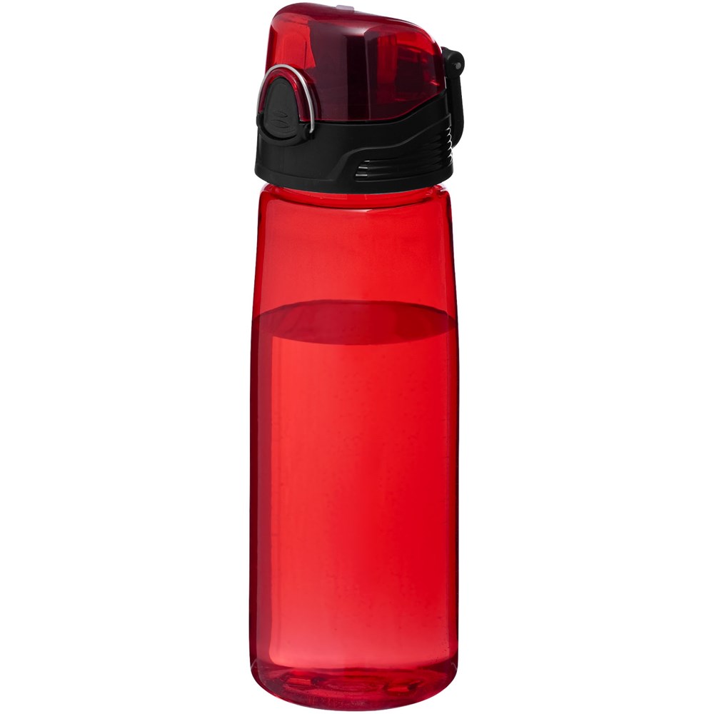 Capri 700 ml Tritan™ Sportflasche transparent rot