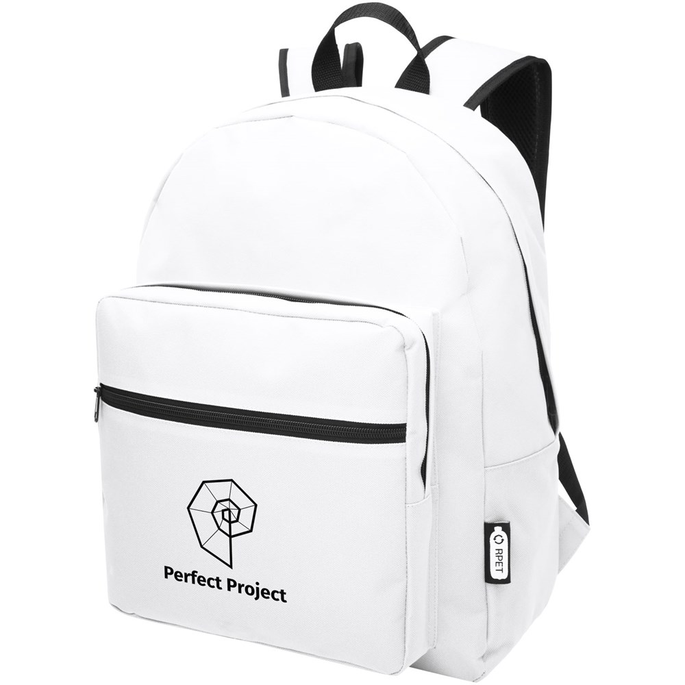 Retrend RPET-Rucksack 16L weiss