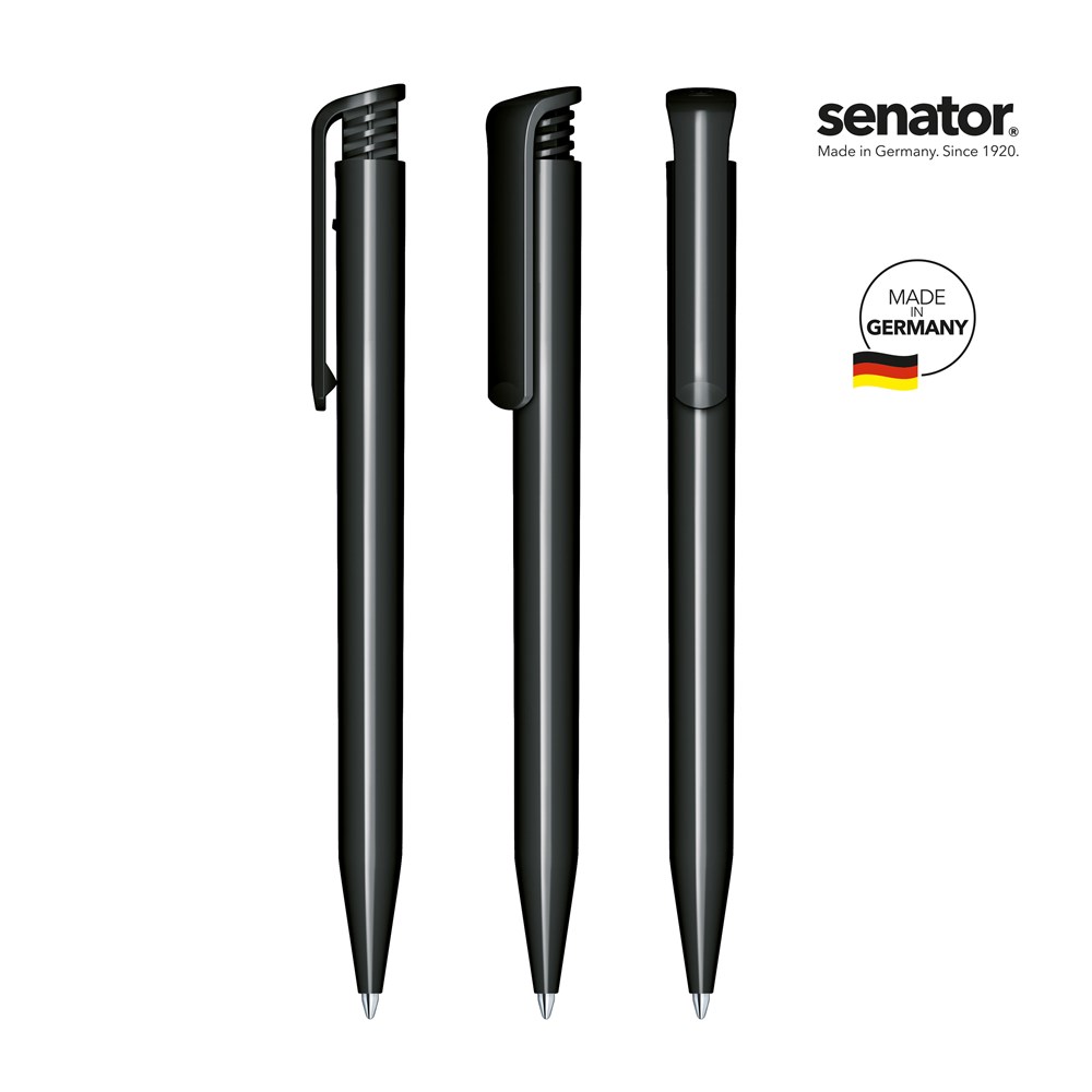 senator® Super Hit Polished  Druckkugelschreiber noir