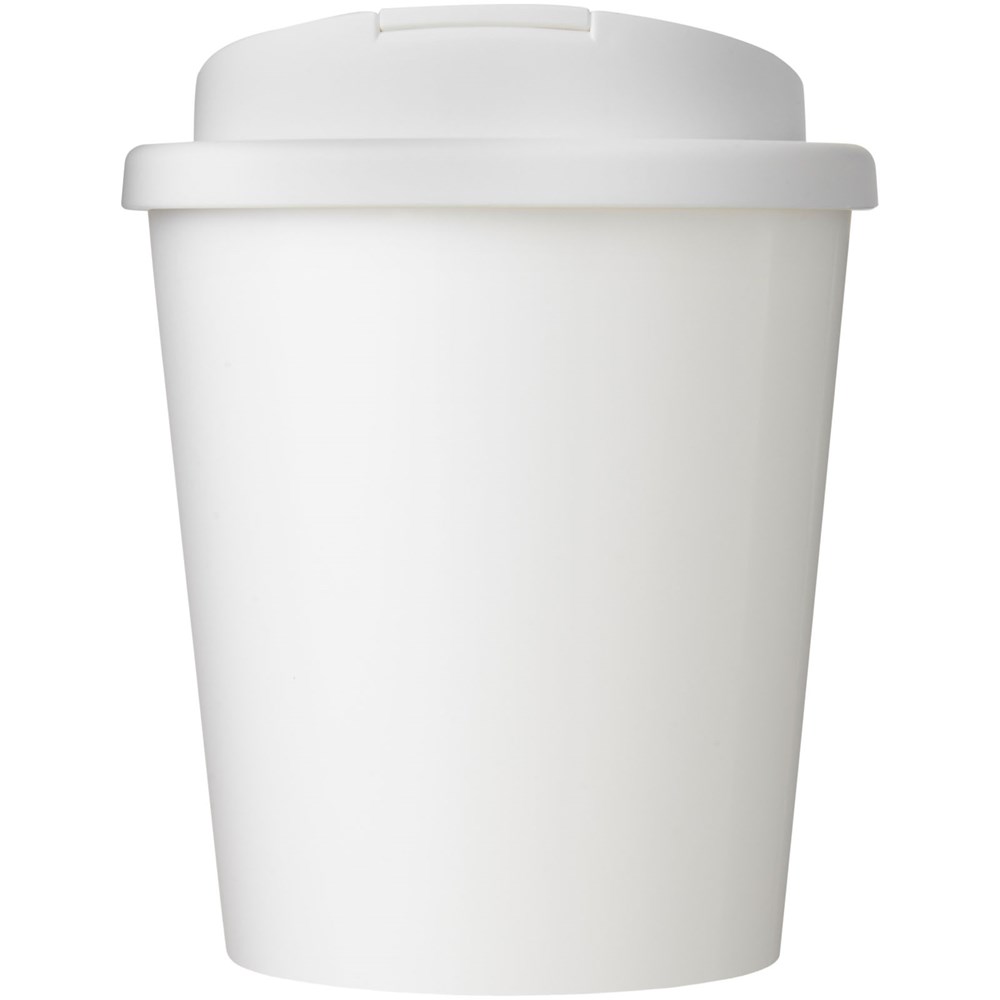 Gobelet avec isolation Brite-Americano Espresso Eco de 250 ml et anti-déversement Blanc