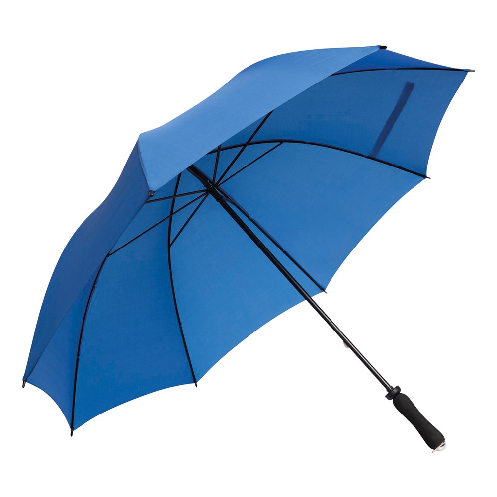 Parapluie avec housse XXL bleu