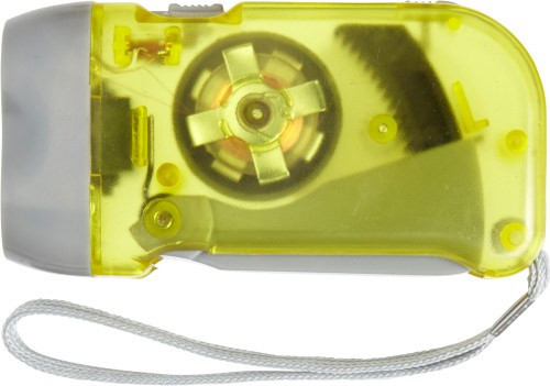 LED-Dynamotaschenlampe aus Kunststoff Tristan