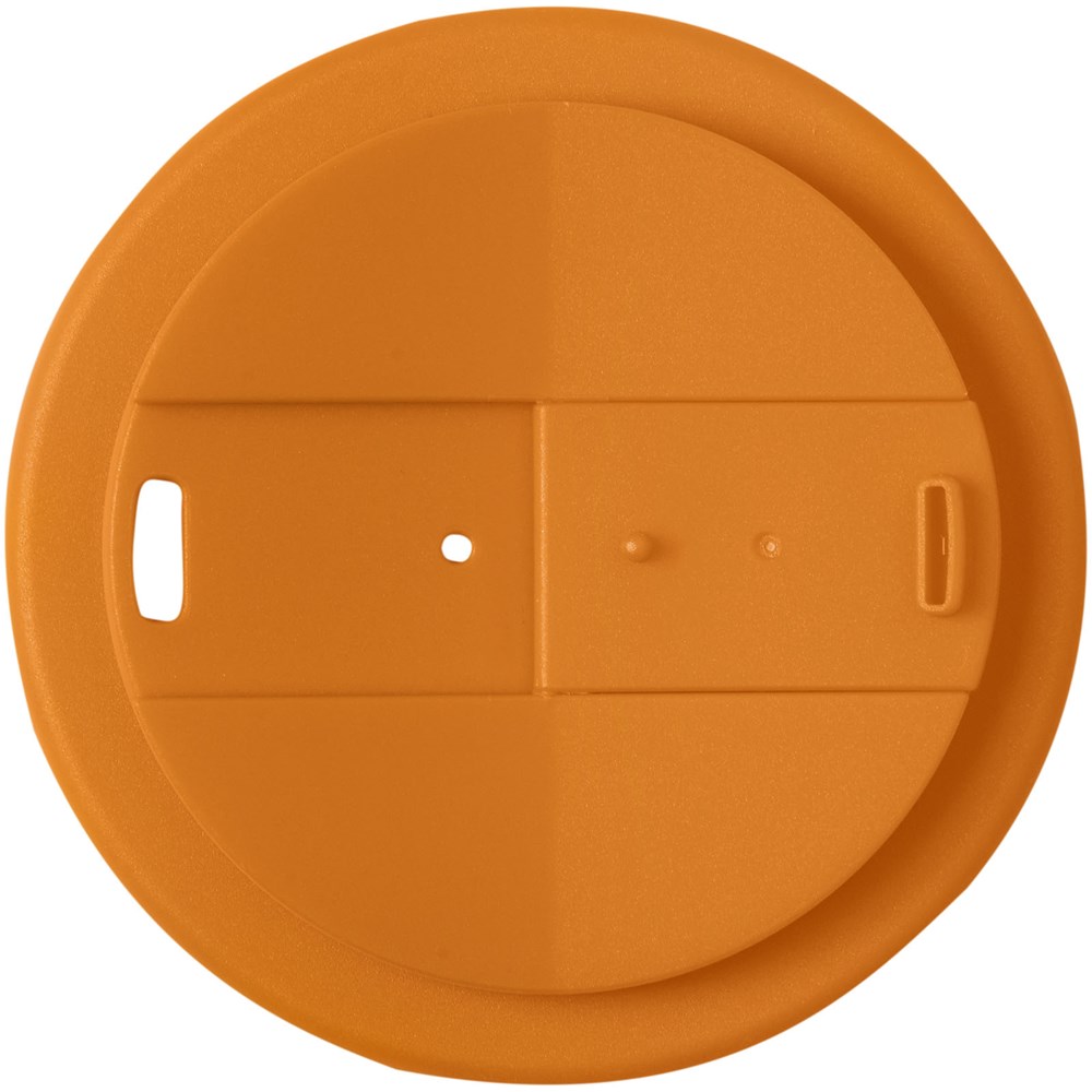 Gobelet avec isolation Brite-Americano® Eco de 350 ml et anti-déversement Orange