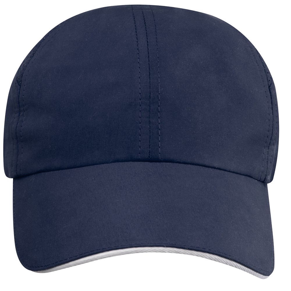 Morion GRS recycelte Cool Fit Kappe mit sechs Segmenten navy