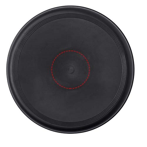 Orbit Frisbee aus recyceltem Kunststoff schwarz