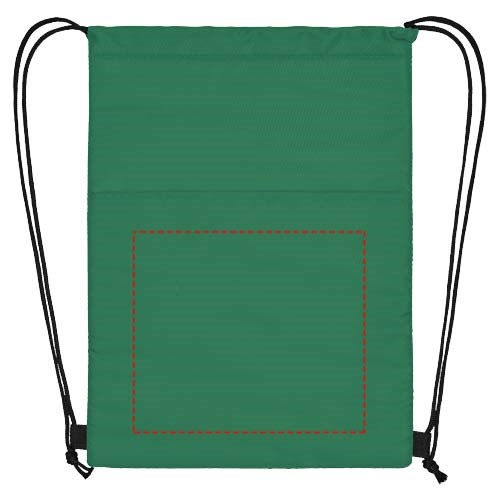 Sac isotherme Oriole avec cordon et capacité de 12 canettes 5L vert