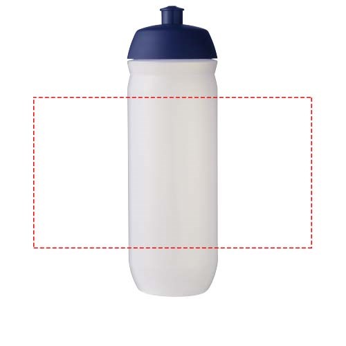 Bouteille de sport HydroFlex™ 750 ml Bleu, Blanc transparent