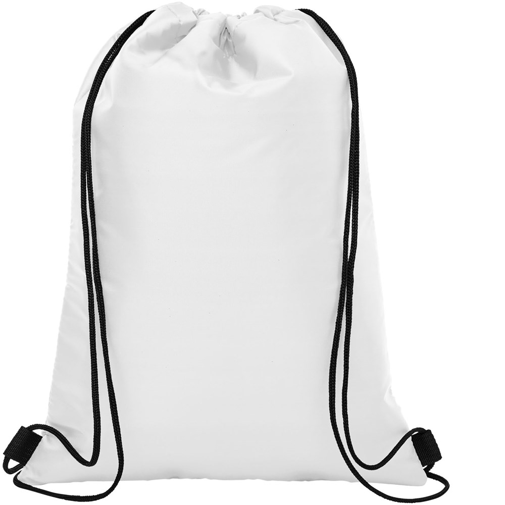 Sac isotherme Oriole avec cordon et capacité de 12 canettes 5L blanc