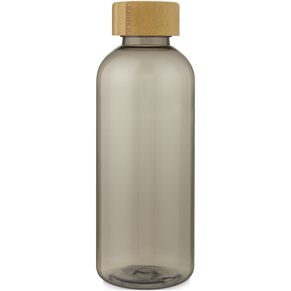 Ziggs 650 ml Sportflasche aus recyceltem Kunststoff charcoal transparent