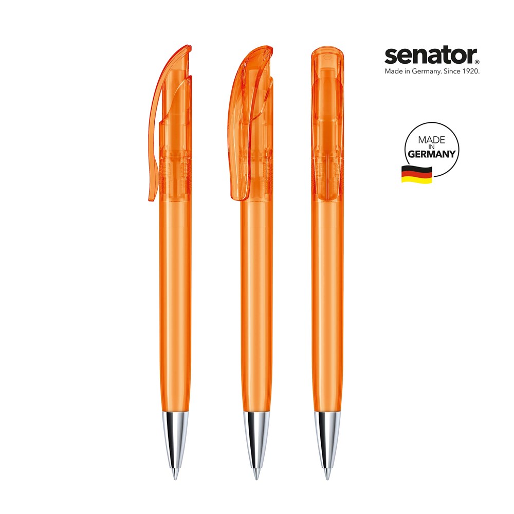 senator® Challenger Clear MT  Druckkugelschreiber orange 151