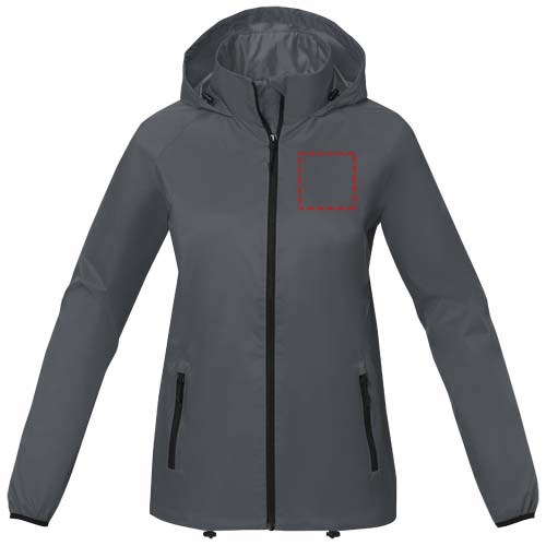 Dinlas leichte Jacke für Damen storm grey