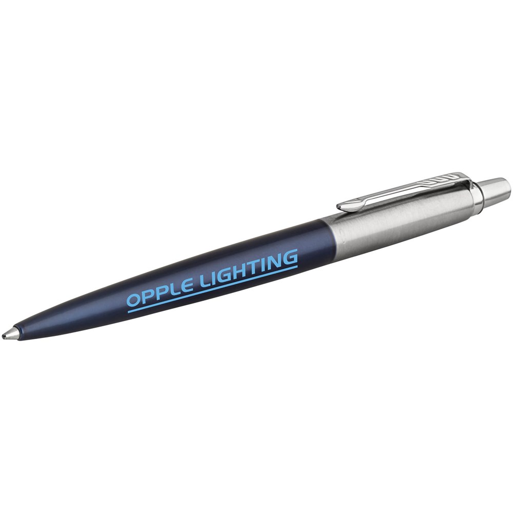 Stylo bille Jotter Bond Street Parker (encre bleue) Marine, Argent