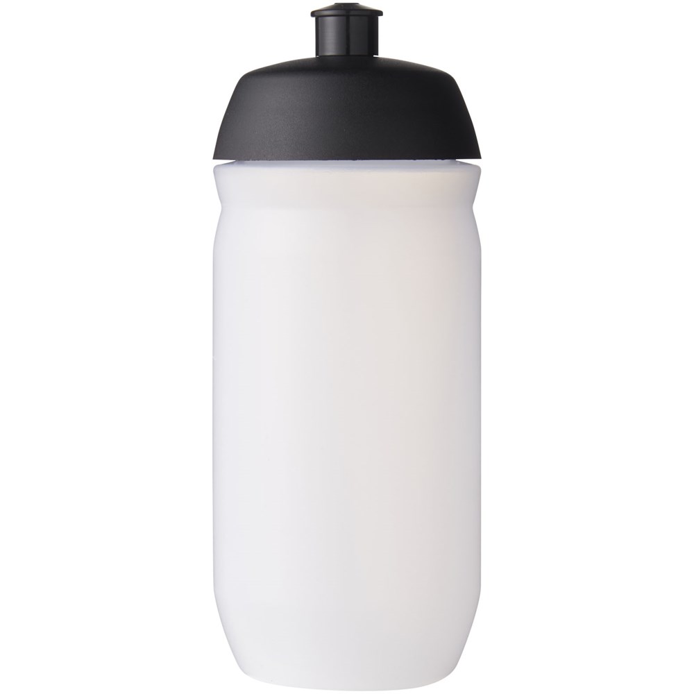 Bouteille de sport HydroFlex™ 500 ml Noir, Blanc transparent