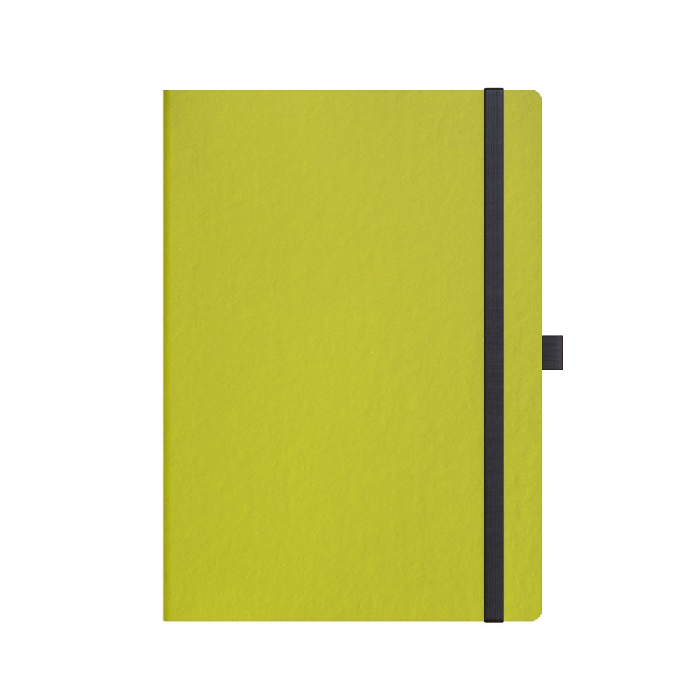 BIC® Partner A5 FruitCover Apple green Lined Paper