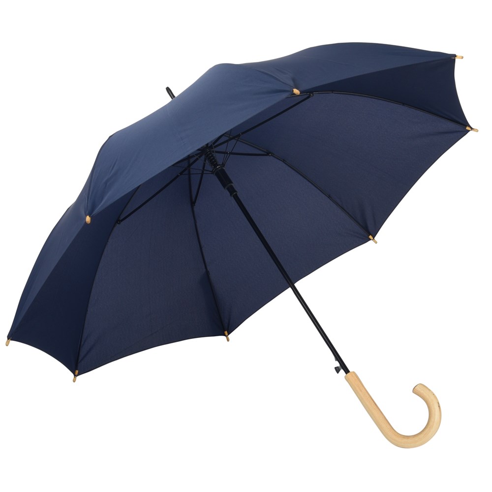 Parapluie à canne Automatic bleu marine