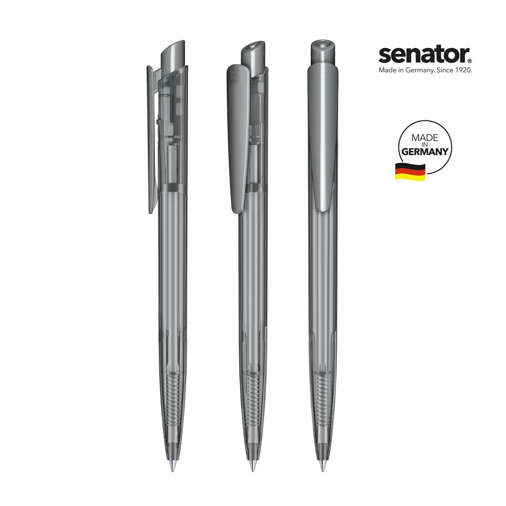 senator® Dart Clear  Druckkugelschreiber cool gray 9