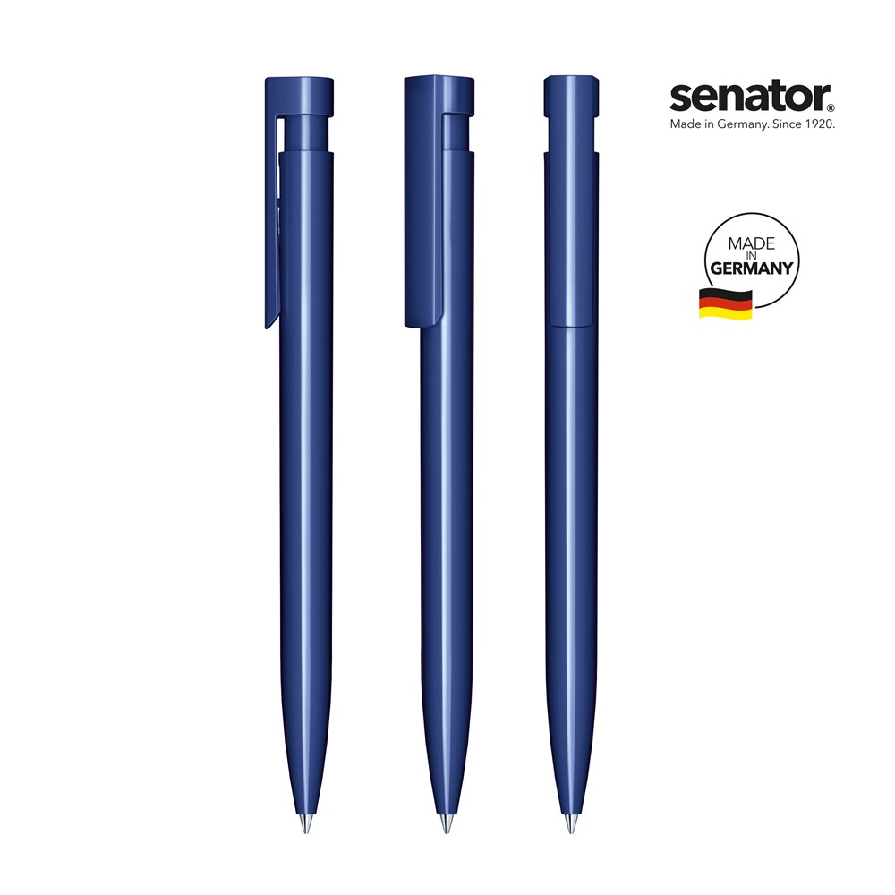 senator® Liberty Polished  Druckkugelschreiber blau 2757