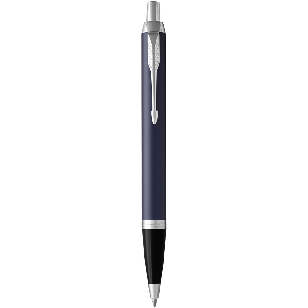 Stylo à bille IM Parker (encre bleue) Bleu, Argent