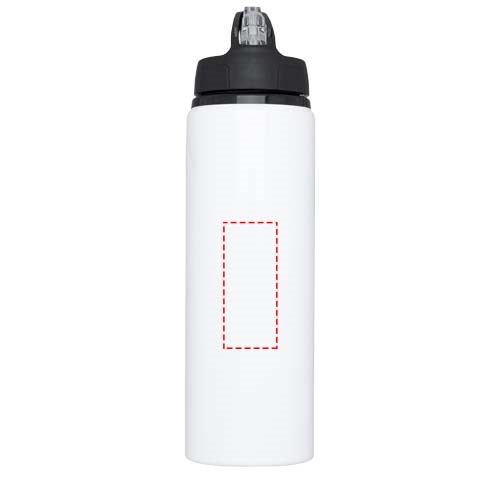 Fitz 800 ml Sportflasche weiss