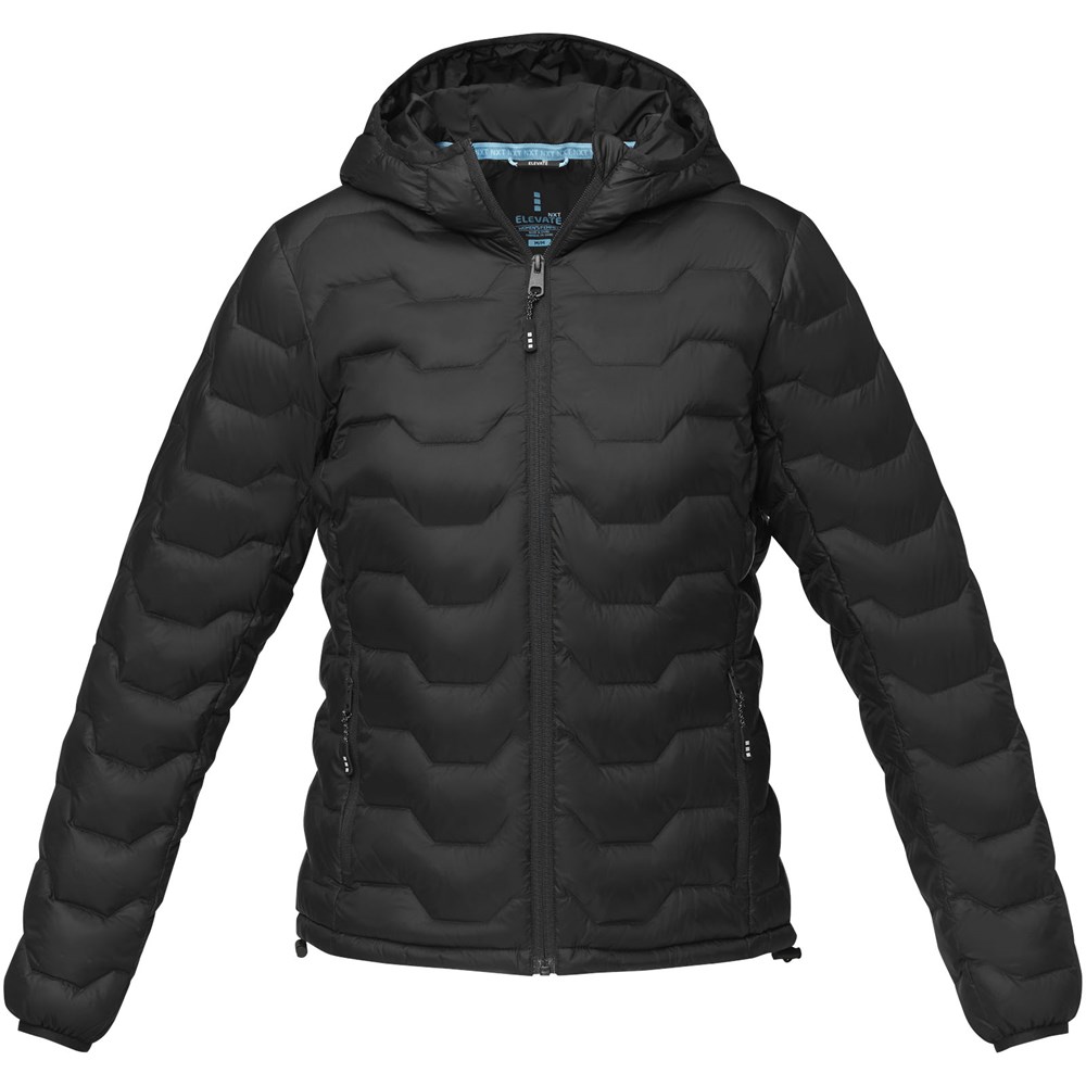 Veste duvet isotherme Petalite recyclée certifiée GRS pour femme Noir