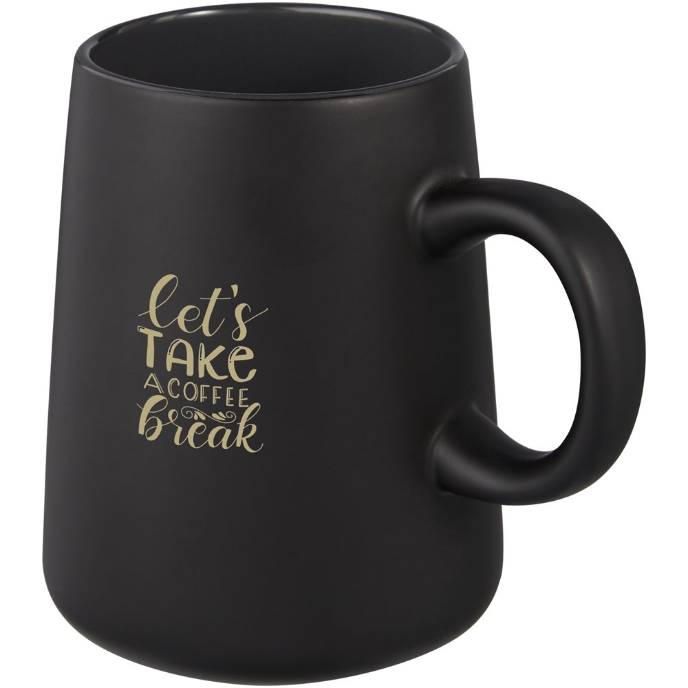 Mug Joe de 450 ml en céramique noir