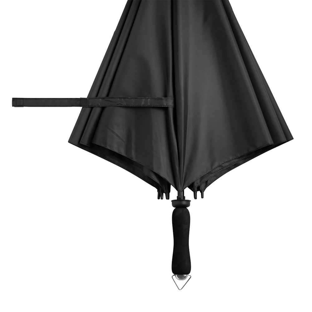 Parapluie avec housse XXL Noir