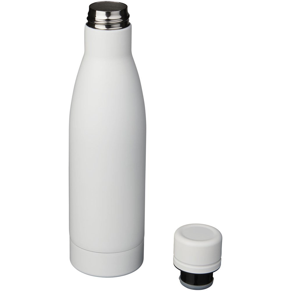 Vasa 500 ml Kupfer-Vakuum Isolierflasche weiss