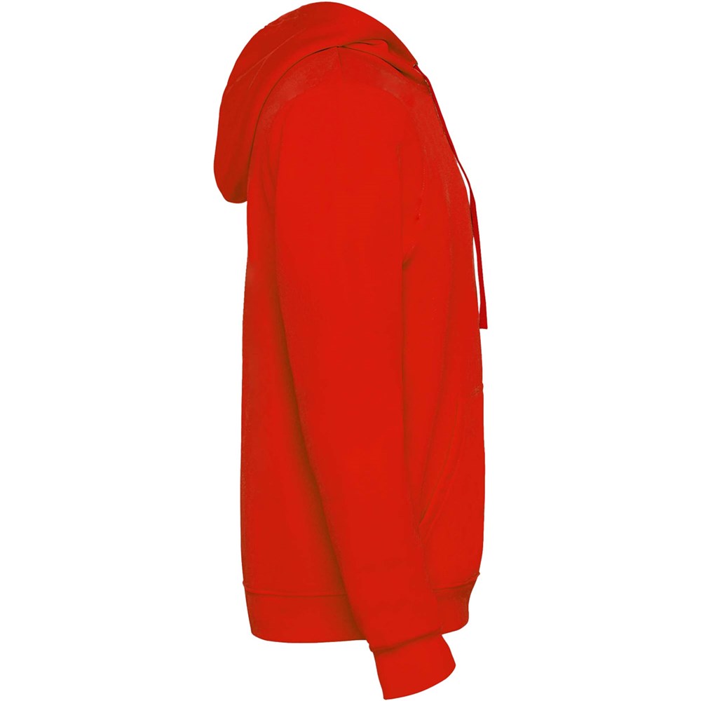 Kapuzenpullover mit Ihrem Logo – ideal als Werbegeschenk für kalte Tage. Erhältlich in verschiedenen Grössen und Farben. rot