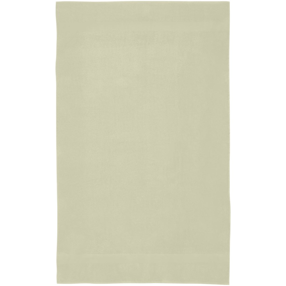 Serviette en coton 450 g/m² 100x180 cm Evelyn gris clair