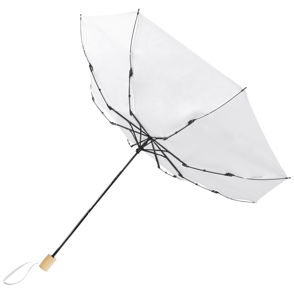 Parapluie de poche rPET blanc