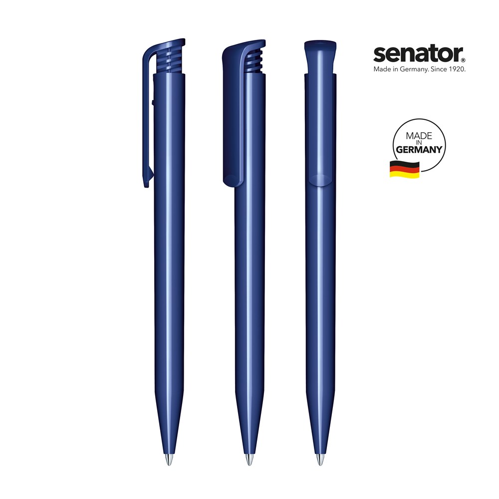 senator® Super Hit Polished  Druckkugelschreiber blau 2757