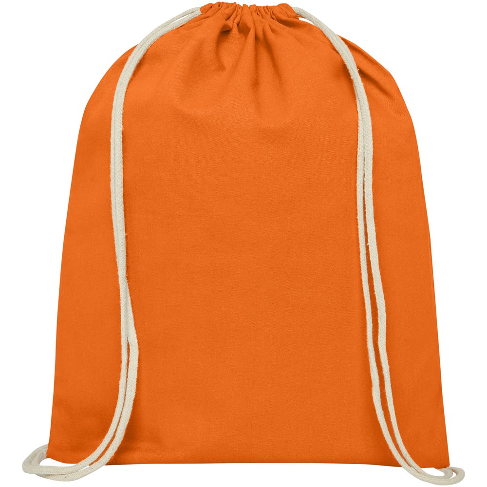 Oregon 100 g/m² Premium Turnbeutel 5L orange