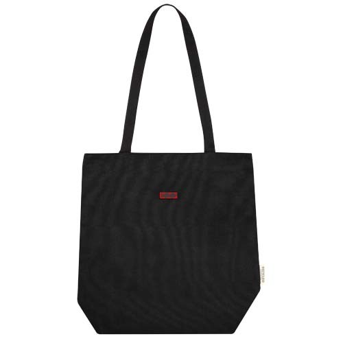 Joey vielseitige Tragetasche aus GRS recyceltem Canvas 14 L schwarz