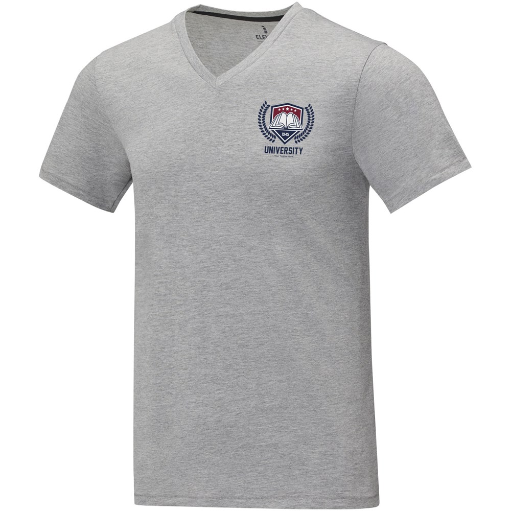 T-shirt Somoto manches courtes col V homme Gris