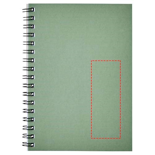 Carnet de notes à spirales Desk-Mate ® A6 coloré Vert clair