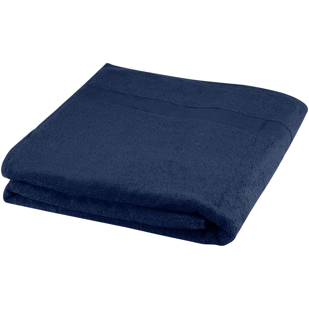 Serviette en coton 450 g/m² 100x180 cm Evelyn Marine