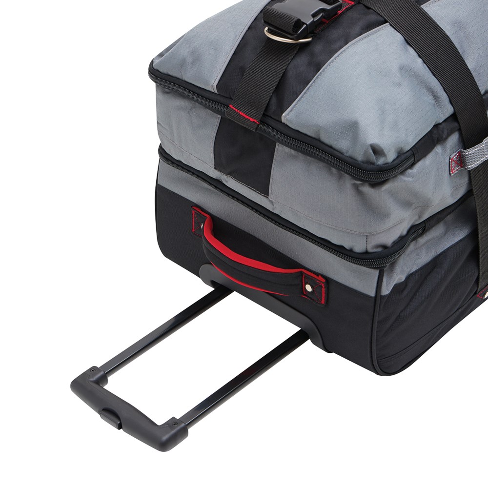 Trolley Tasche BoGi Bag 110 Liter schwarz/grau