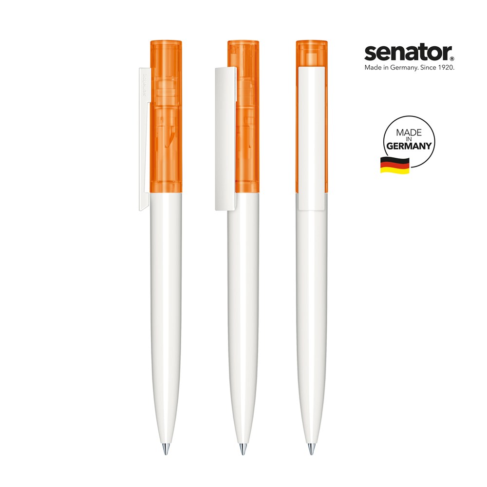 senator® Headliner  Clear  Drehkugelschreiber orange 151