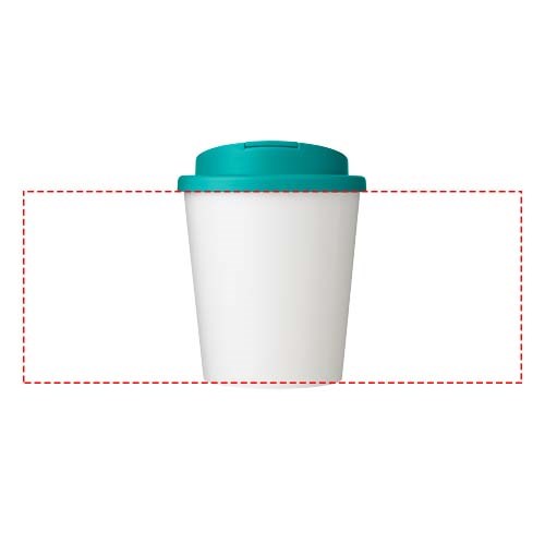 Gobelet avec isolation Brite-Americano Espresso Eco de 250 ml et anti-déversement Vert eau