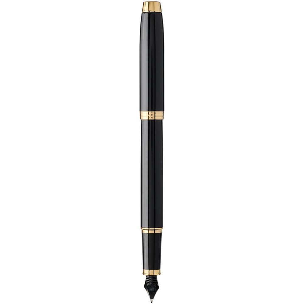 Stylo plume IM Parker (encre bleue) Noir, Doré