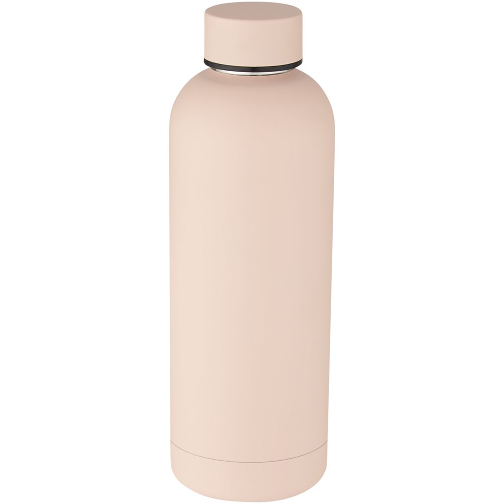 Bouteille isotherme Spring de 500 ml avec isolation sous vide et couche de cuivre Pale blush pink