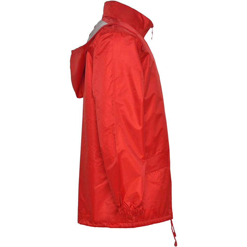 Veste de pluie légère Unisexe Roly Rain rouge